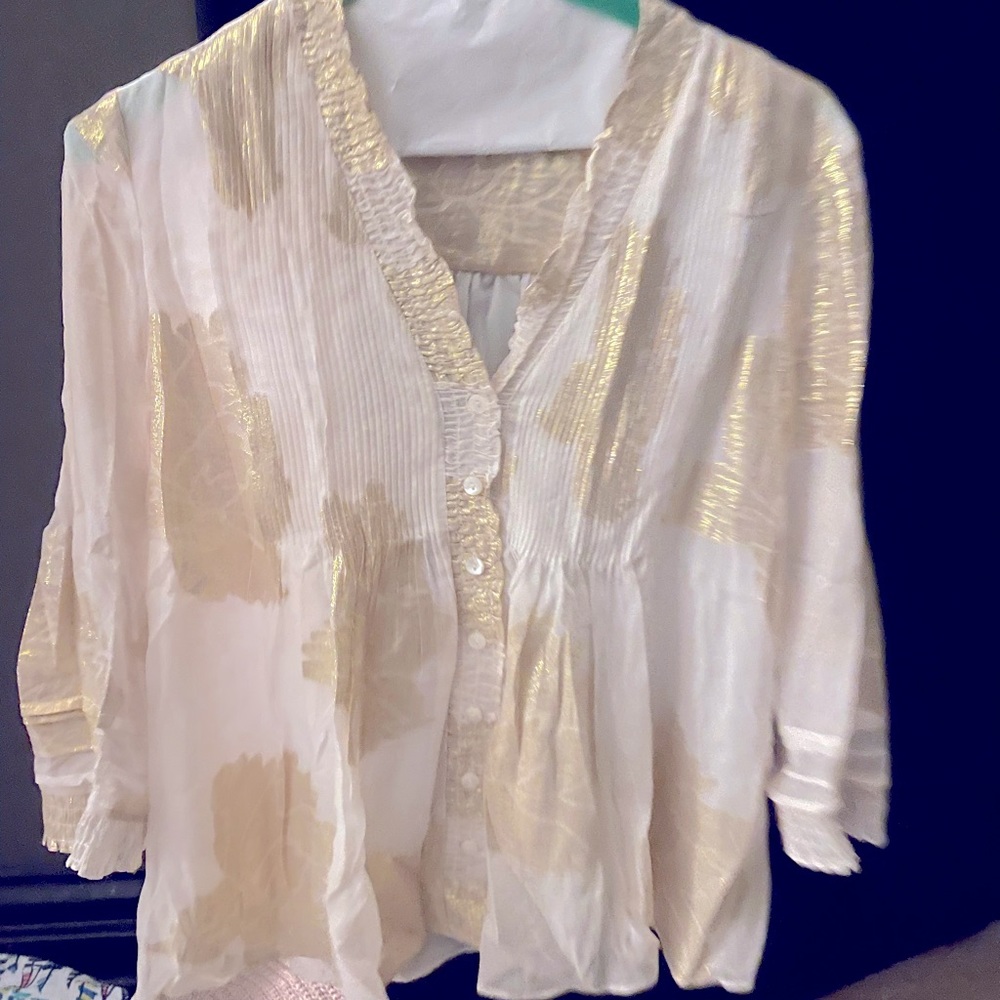 Diane von Furstenberg blouse!